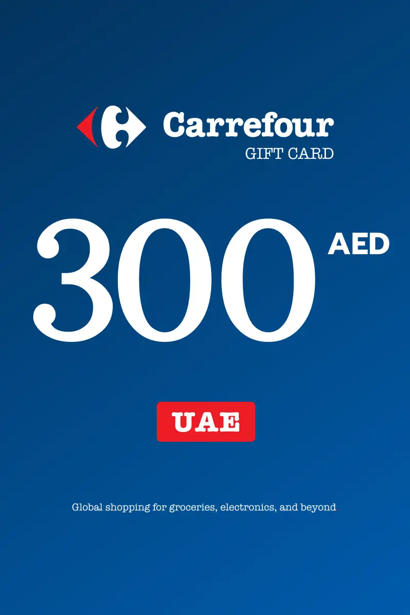 Carrefour 300 AED Gift Card (United Arab Emirates) - Digital Key