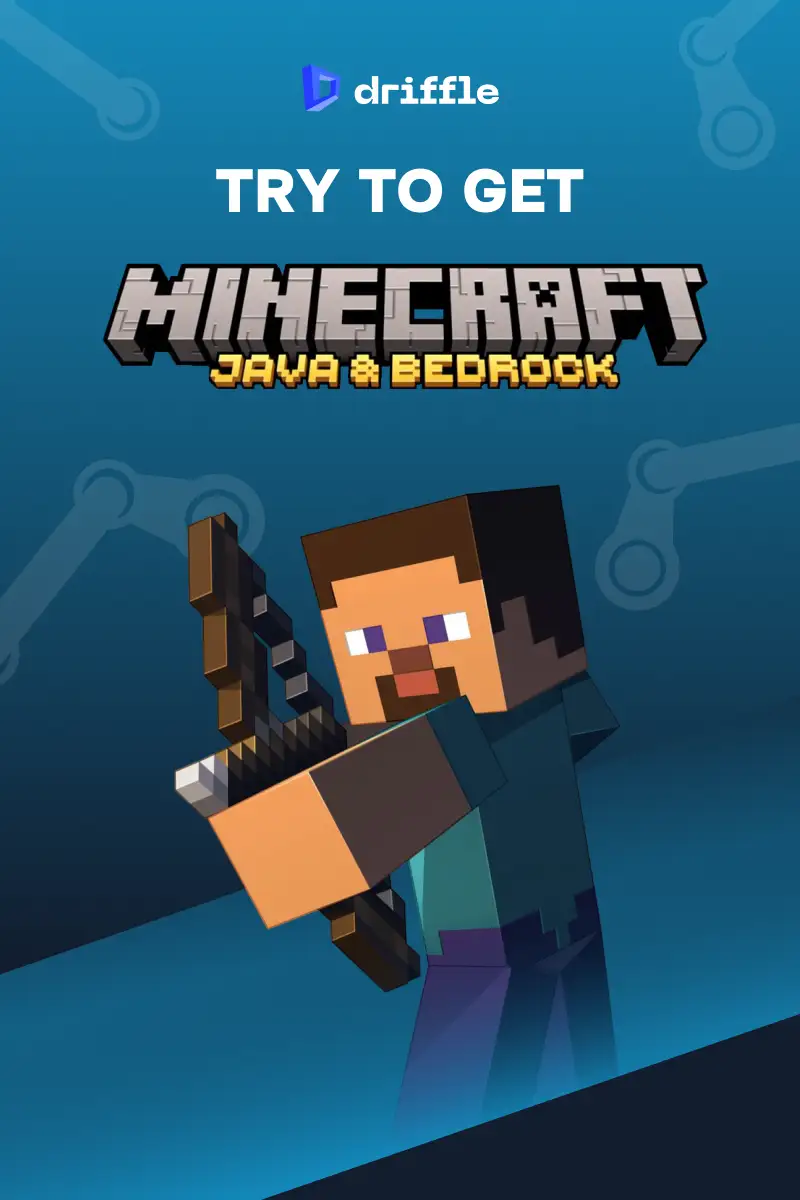 Try to Get Minecraft - Java and Bedrock Edition - Random 1 Key (Global) (PC) - Digital Key