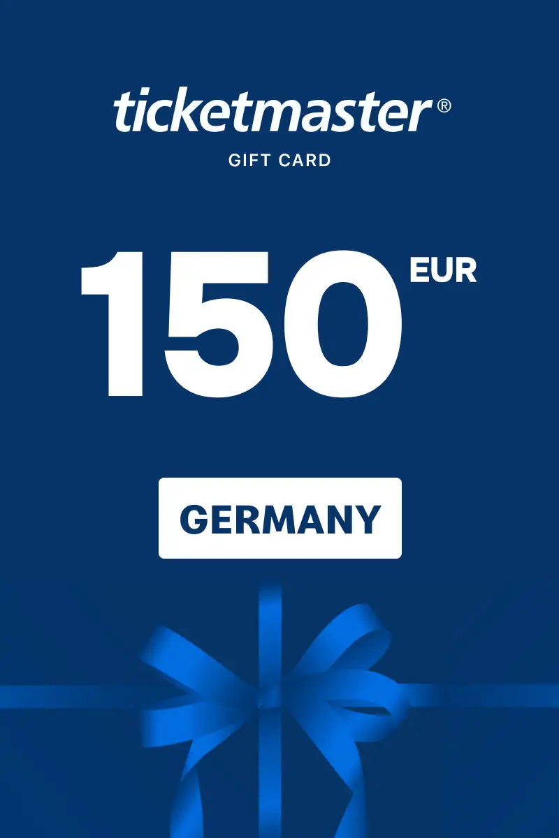 Ticketmaster 150 EUR Gift Card (Germany) - Digital Key