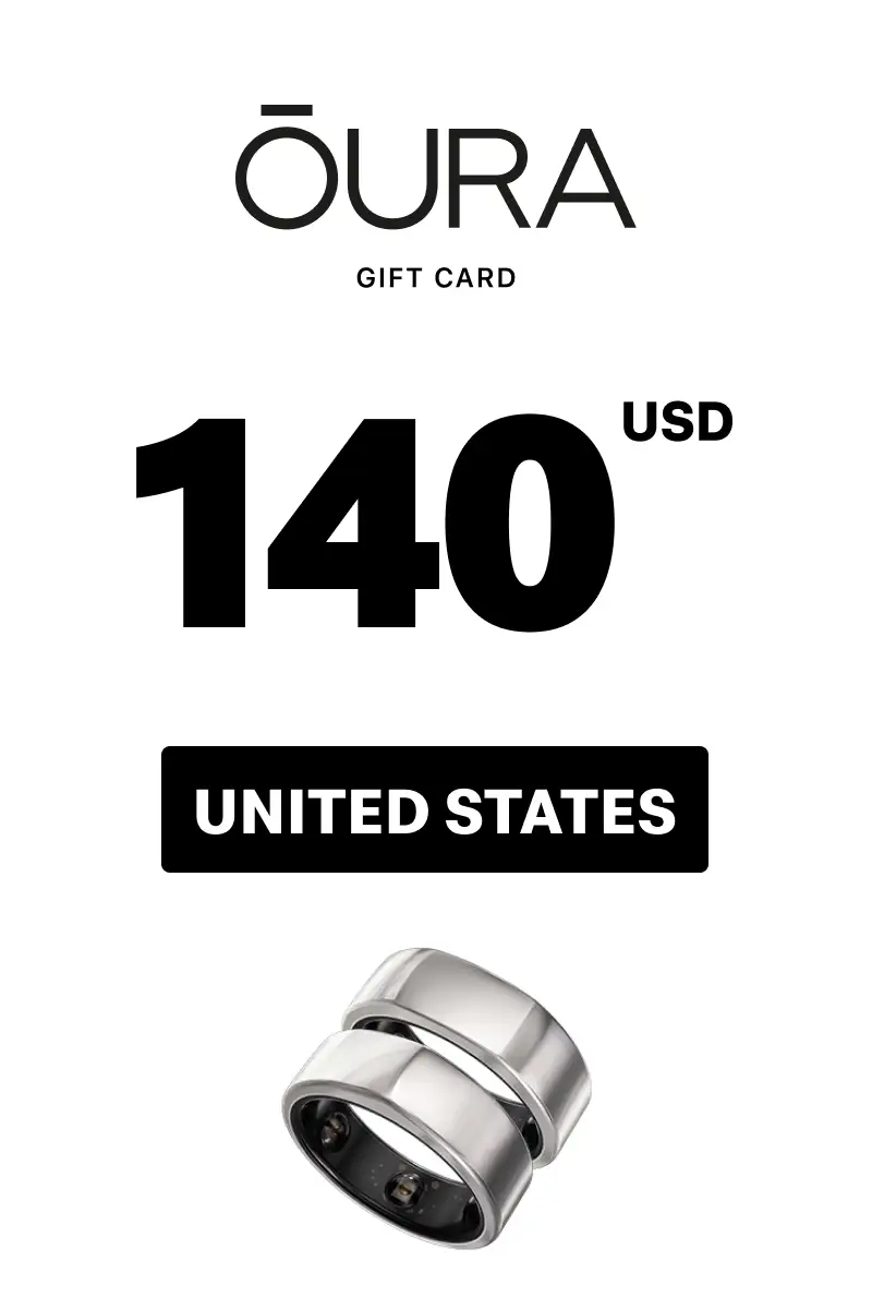 Oura Ring 140 USD Gift Card (United States) - Digital Key