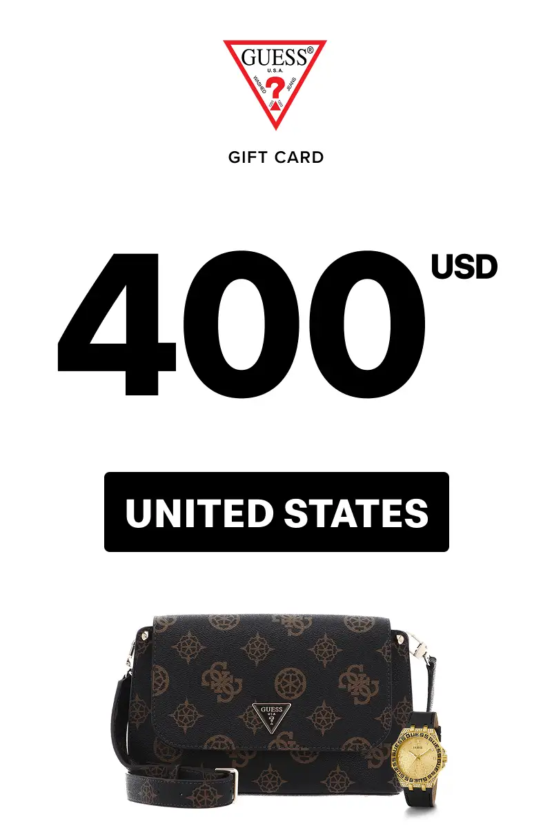 Guess 400 USD Gift Card (United States) - Digital Key