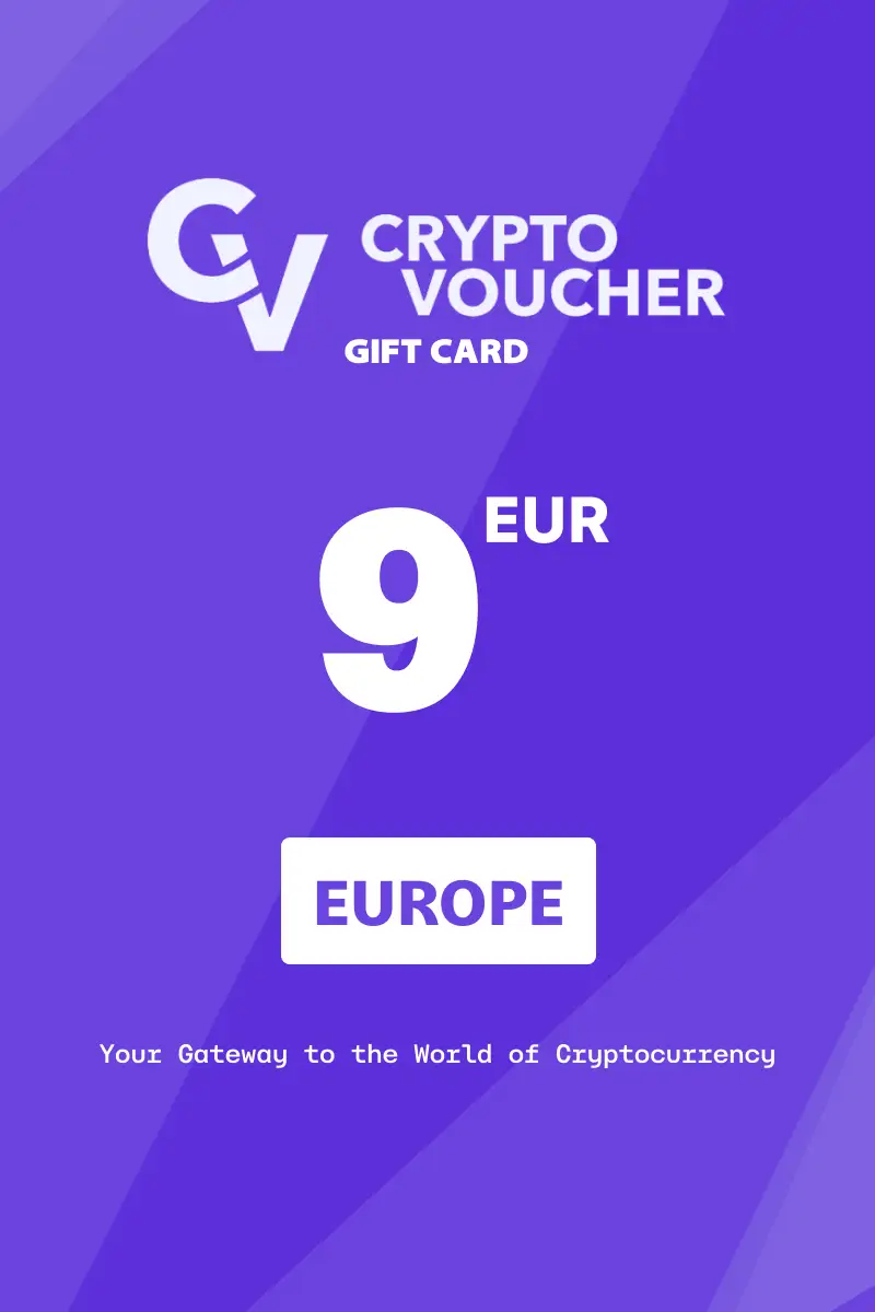 Crypto Voucher (SOLANA) 9 EUR Gift Card (Europe) - Digital Key