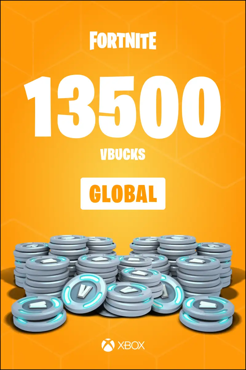 Buy Fortnite - 13500 V-Bucks Card (Global) (Xbox One / Xbox Series X|S ...