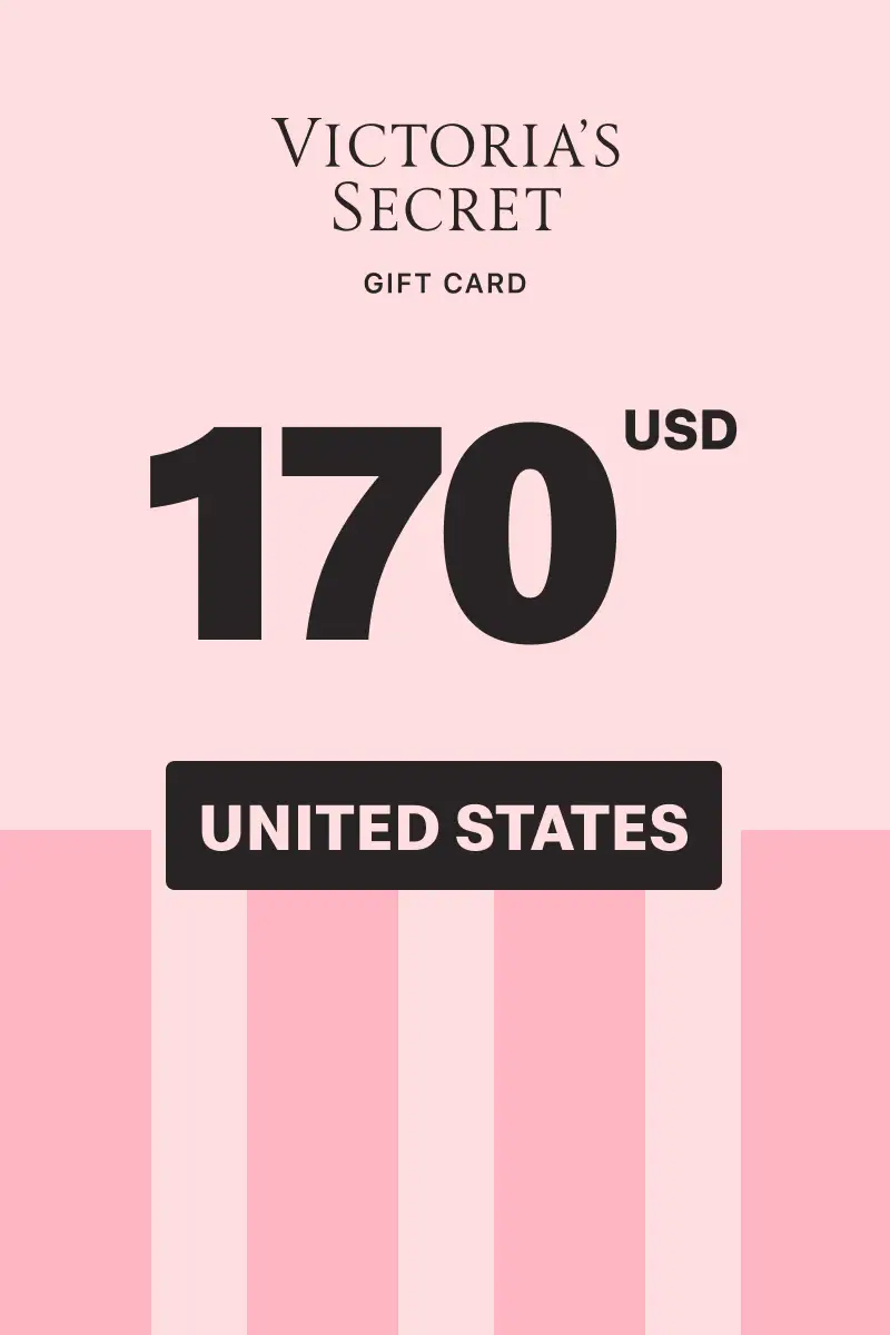 Victoria's Secret Pink 170 USD Gift Card (United States) - Digital Key
