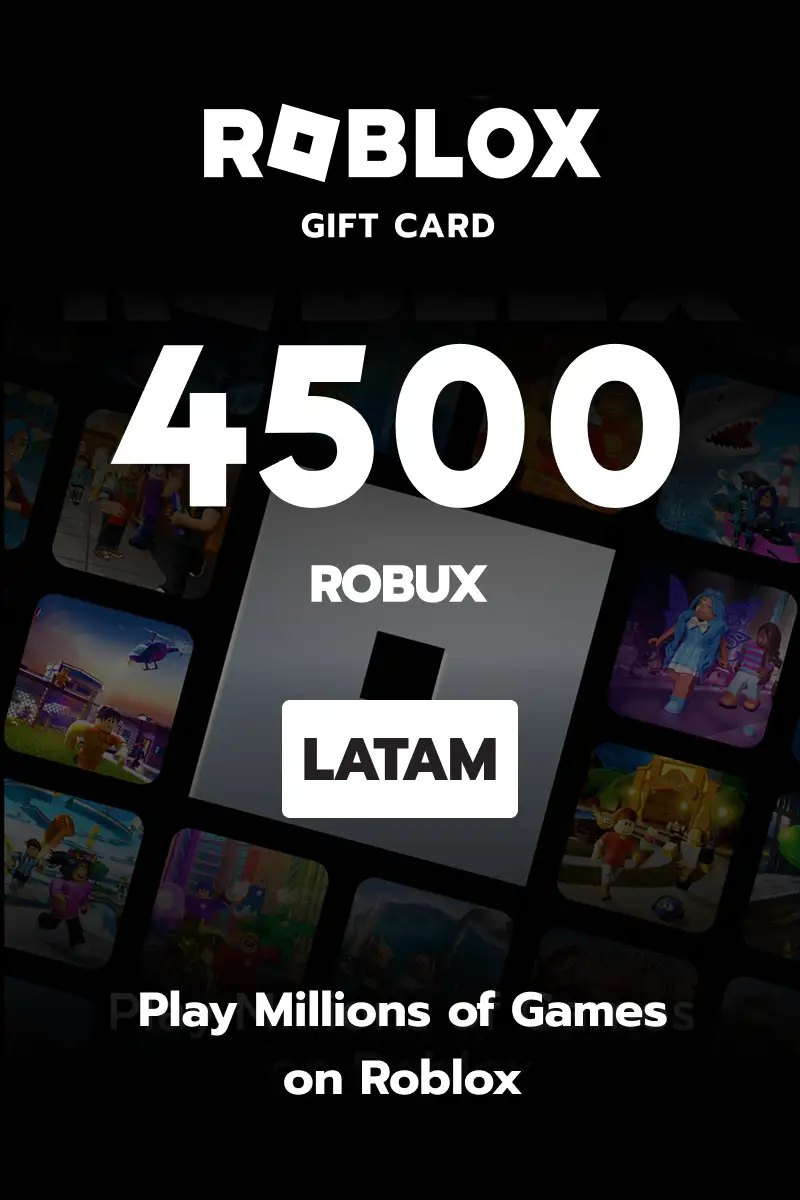 Roblox 4500 Robux (LATAM) - Digital Key