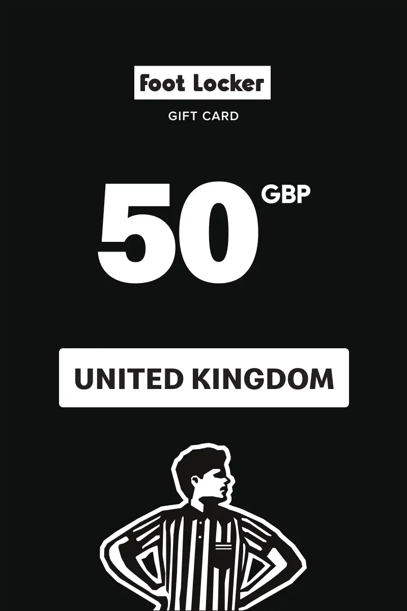 Foot Locker 50 GBP Gift Card (United Kingdom) - Digital Key