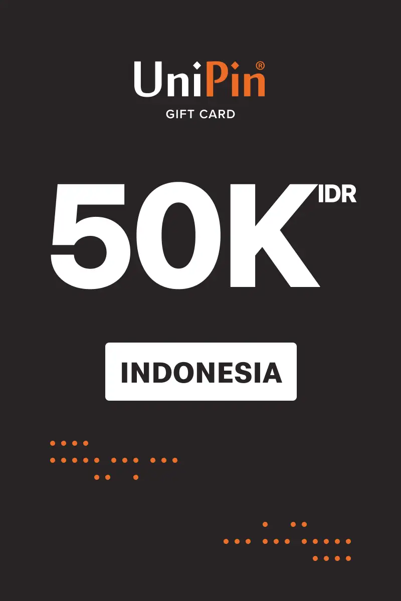 UniPin 50000 IDR Gift Card (Indonesia) - Digital Key