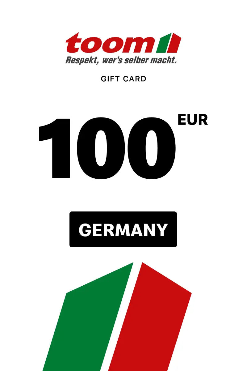 Toom Baumarkt 100 EUR Gift Card (Germany) - Digital Key