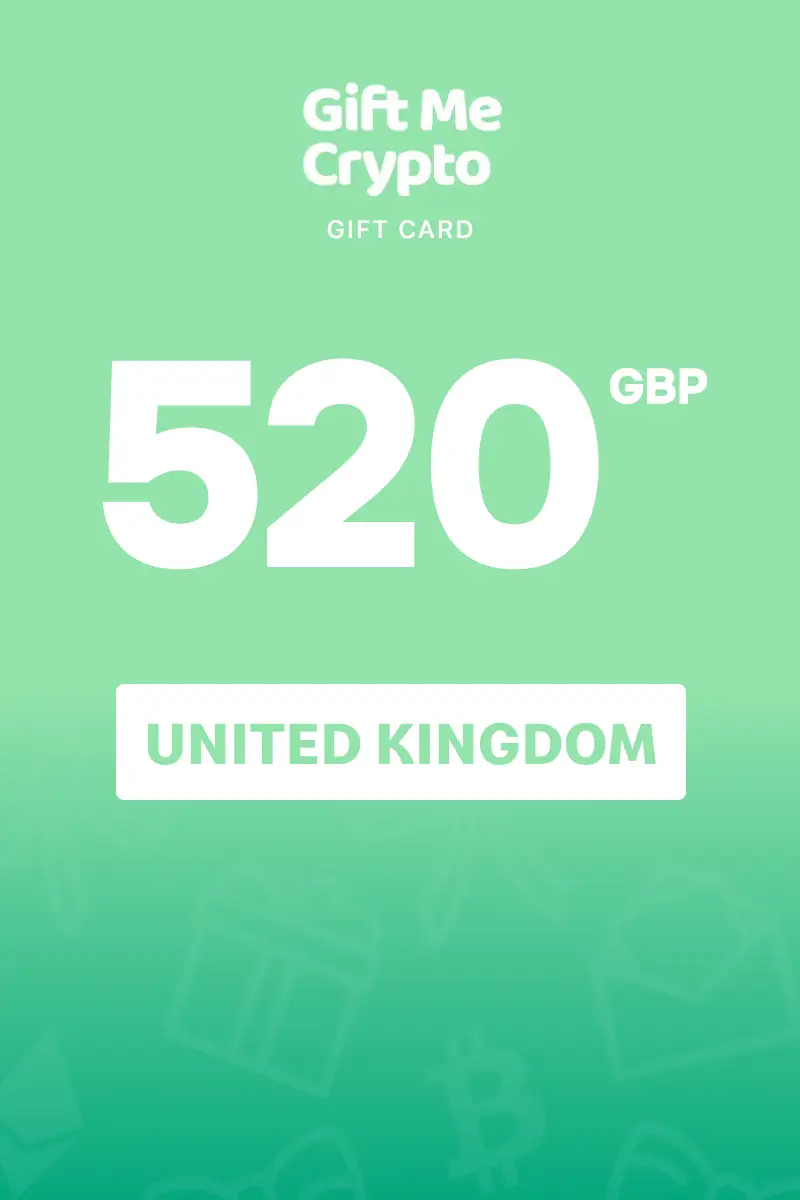 Gift Me Crypto (USDC) 520 GBP Gift Card (United Kingdom) - Digital Key