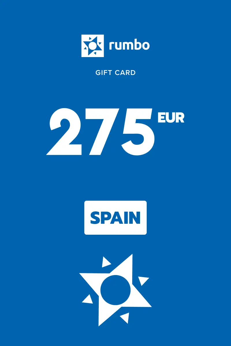 Rumbo 275 EUR Gift Card (Spain) - Digital Key