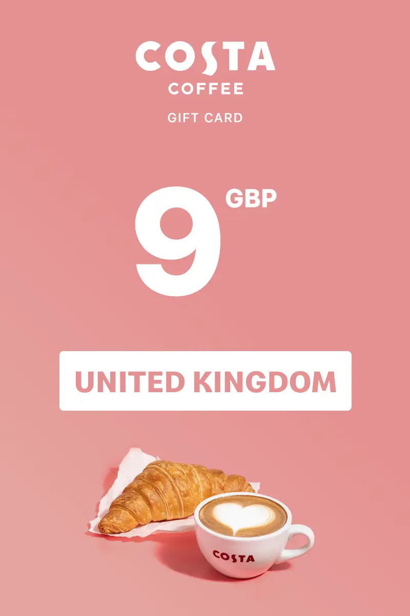 Costa Coffee 9 GBP Gift Card (United Kingdom) - Digital Key