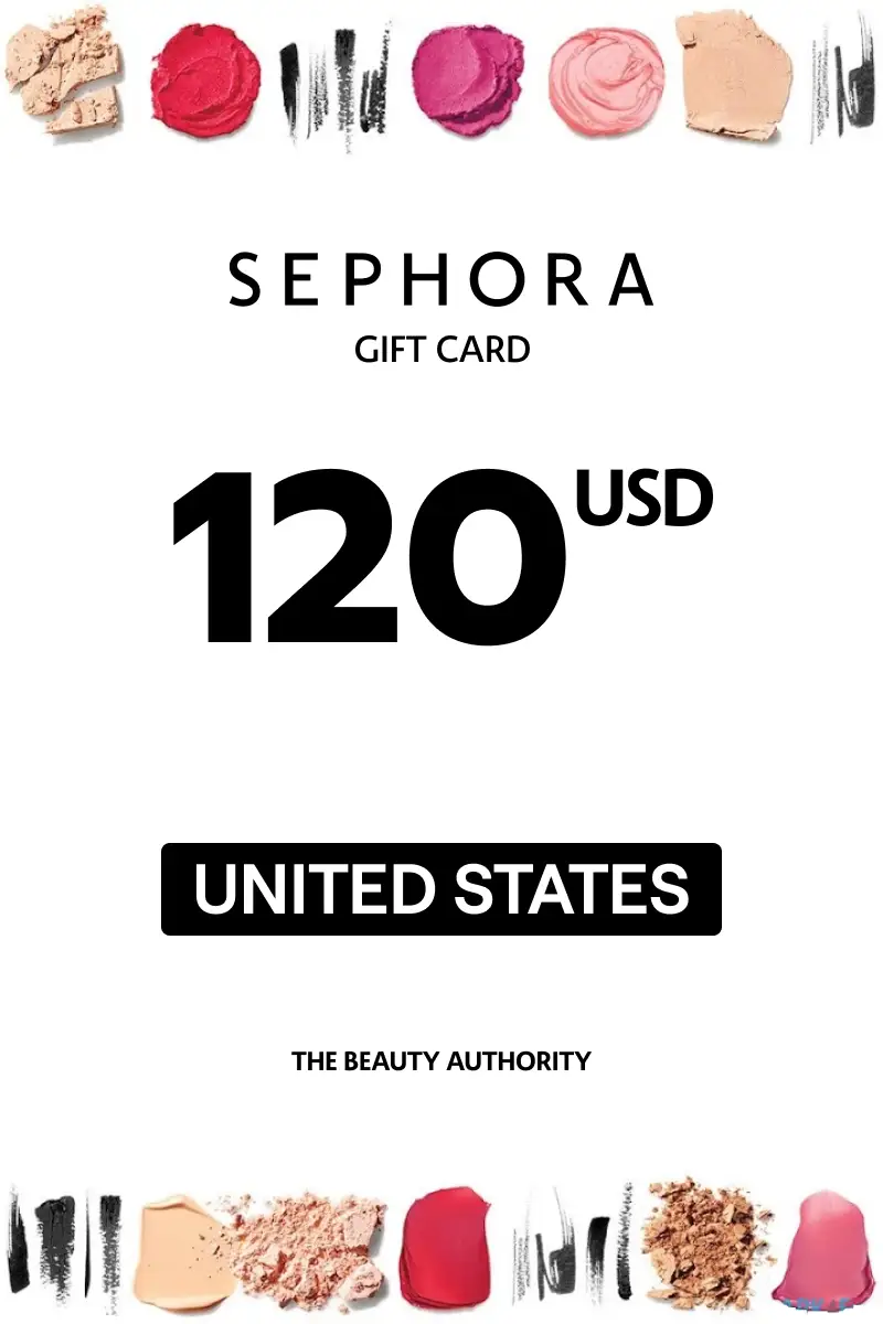 Sephora 120 USD Gift Card (United States) - Digital Key