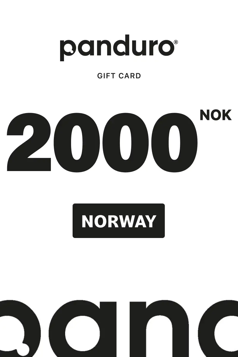 Panduro 2000 NOK Gift Card (Norway) - Digital Key