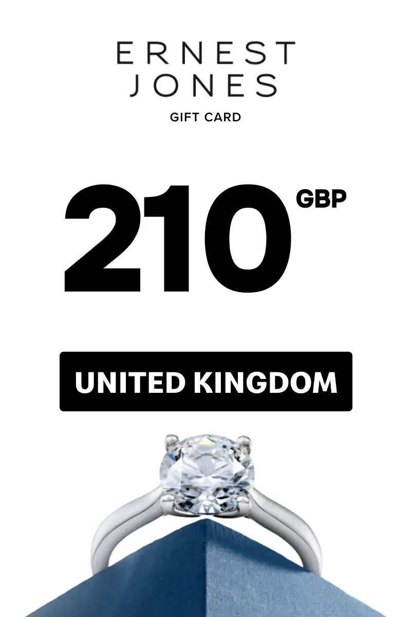Ernest Jones 210 GBP Gift Card (United Kingdom) - Digital Key