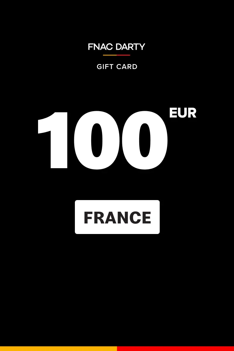 Fnac Darty 100 EUR Gift Card (France) - Digital Key