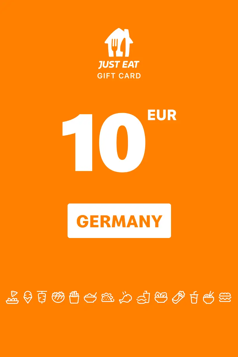 Lieferando (Just Eat) 10 EUR Gift Card (Germany) - Digital Key