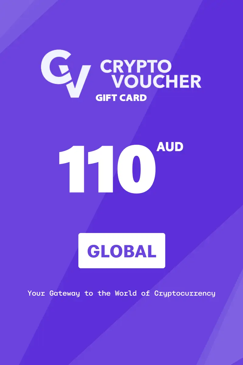 Crypto Voucher 110 AUD Gift Card (Global) - Digital Key