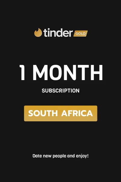 Tinder Gold 1 Month Subscription (South Africa) - Digital Key