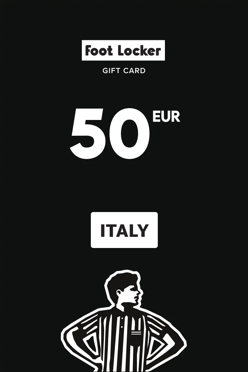 Foot Locker 50 EUR Gift Card (Italy) - Digital Key