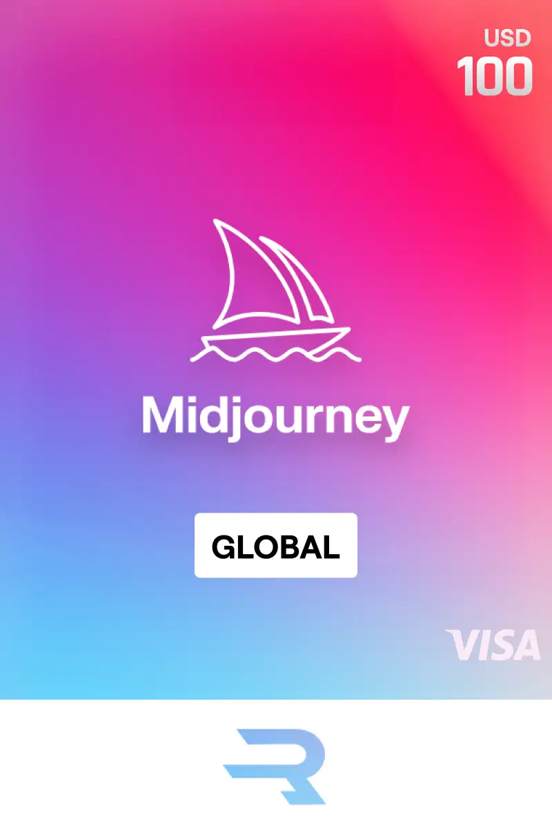 Rewarble Midjourney 100 USD Gift Card (Global) - Rewarble - Digital Key