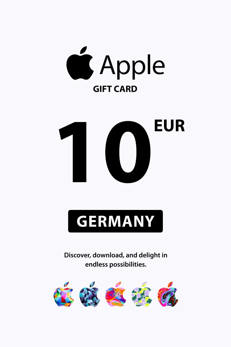 Apple 10 EUR Gift Card (Germany) - Digital Key