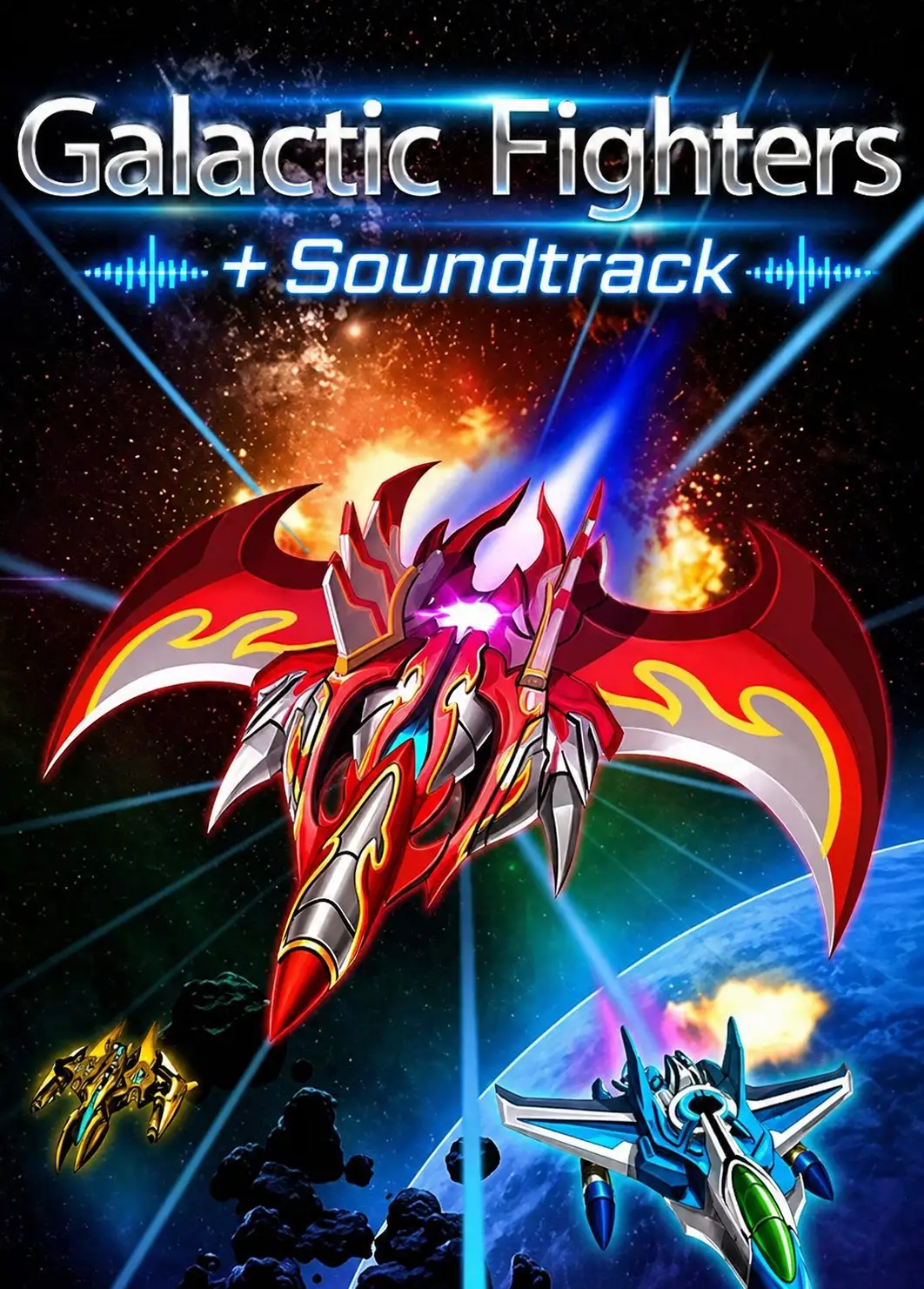 Galactic Fighters + Soundtrack DLC (Global) (PC / Mac / Linux) - Steam - Digital Key