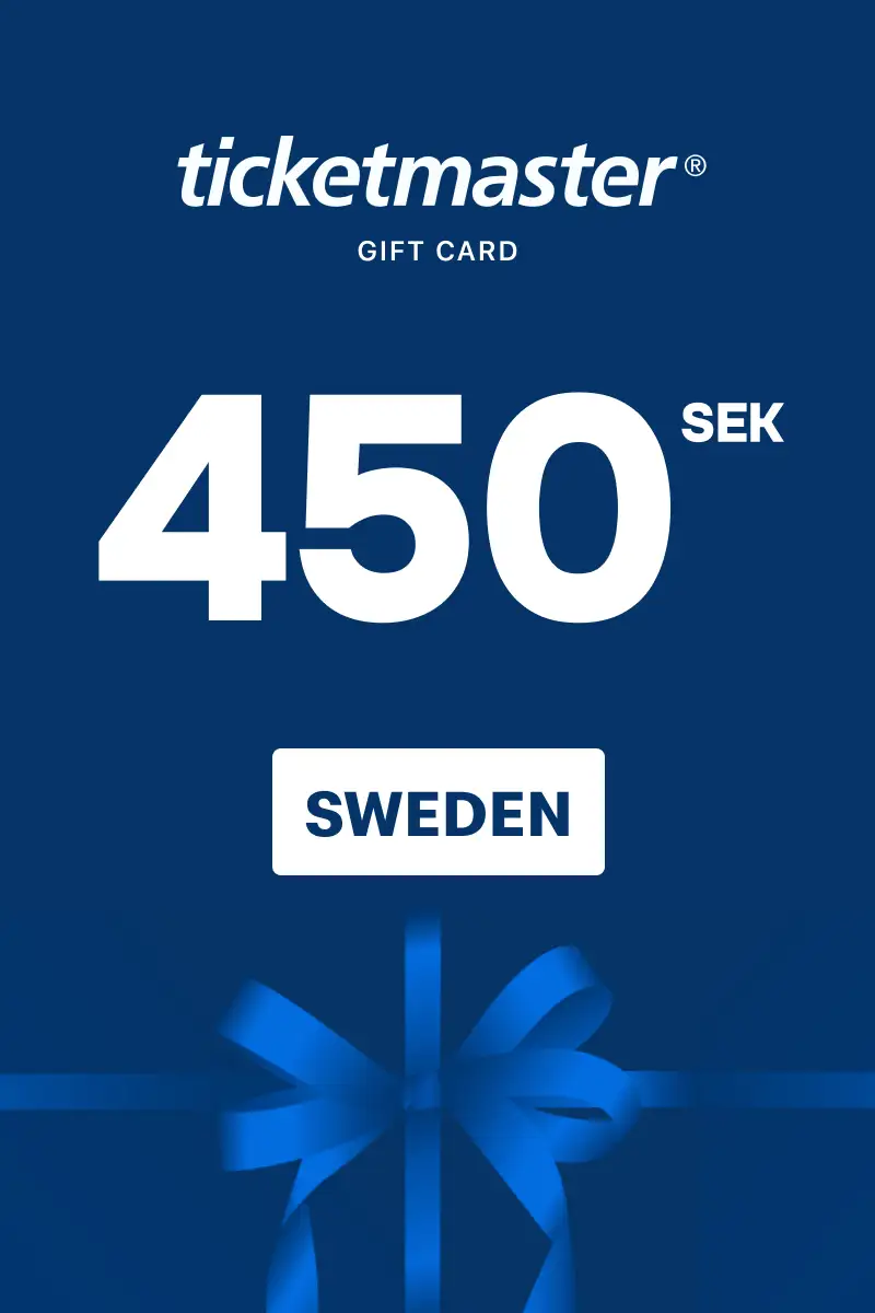 Ticketmaster 450 SEK Gift Card (Sweden) - Digital Key