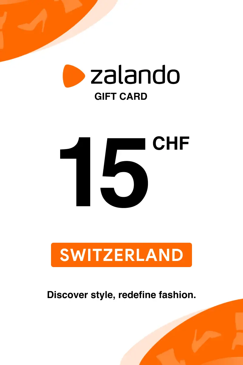 Zalando 15 CHF Gift Card (Switzerland) - Digital Key