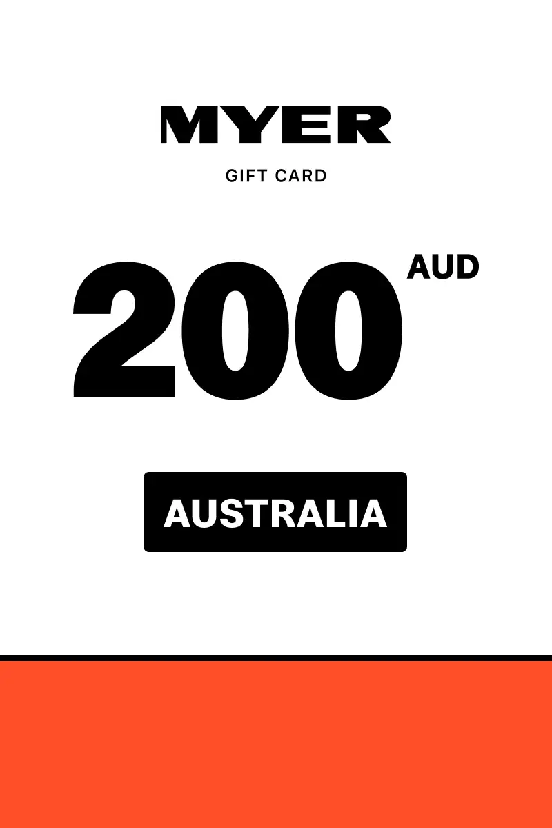 Myer 200 AUD Gift Card (Australia) - Digital Key
