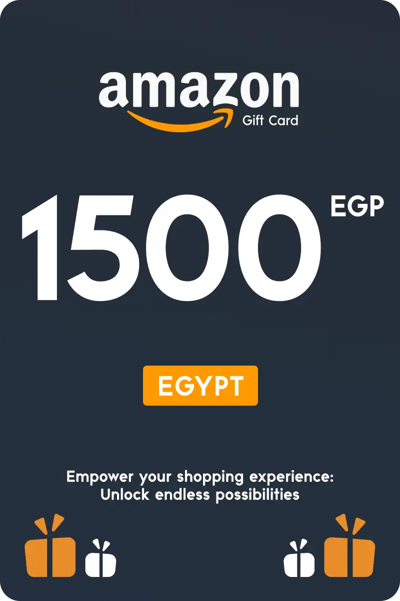 Buy Amazon 1500 EGP Gift Card (Egypt) Digital Key