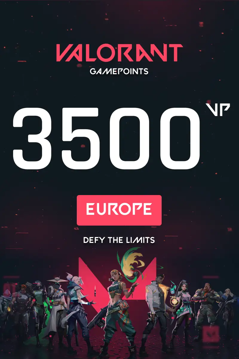VALORANT 3500 Valorant Points (Europe) - Digital Key