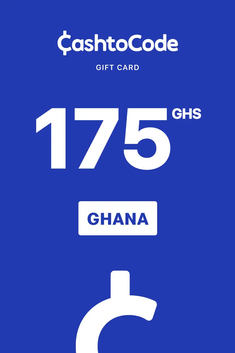 CashtoCode 175 GHS Gift Card (Ghana) - Digital Key