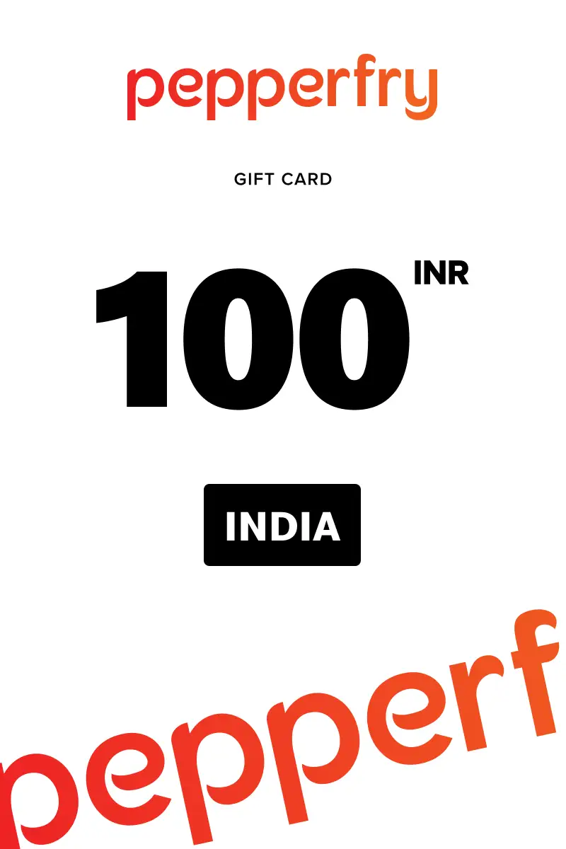 Pepperfry 100 INR Gift Card (India) - Digital Key