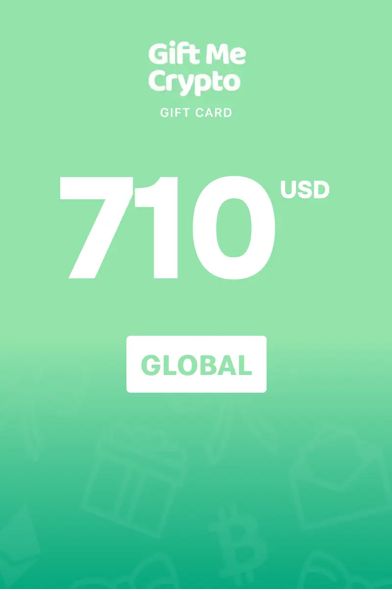 Gift Me Crypto (ETH) 710 USD Gift Card (Global) - Digital Key