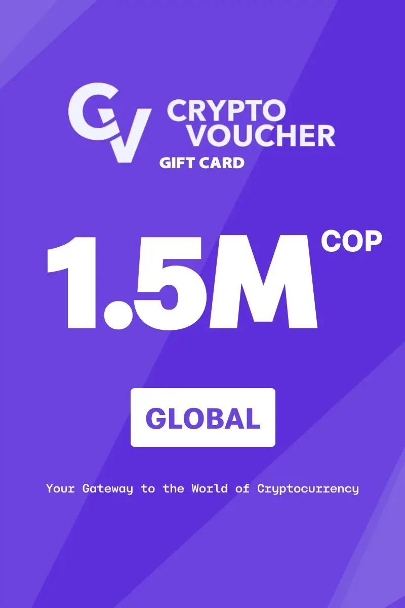 Crypto Voucher 1500000 COP Gift Card (Global) - Digital Key