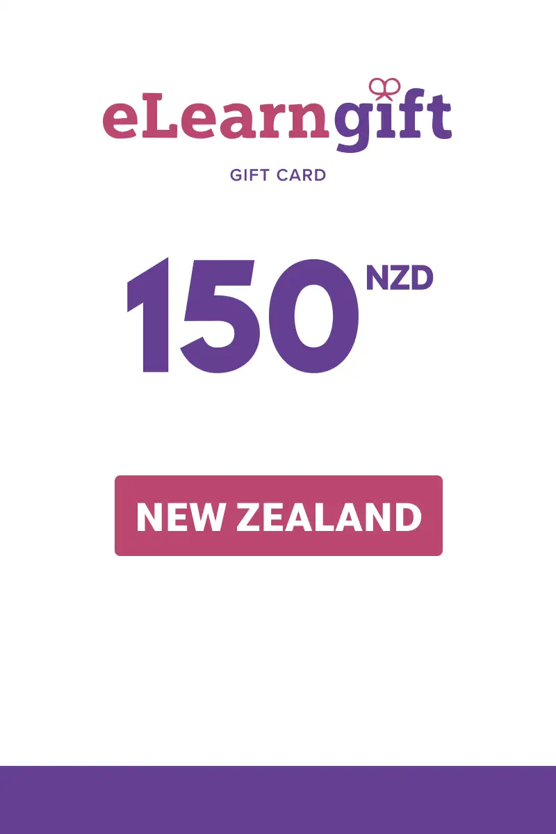 eLearnGift 150 NZD Gift Card (New Zealand) - Digital Key