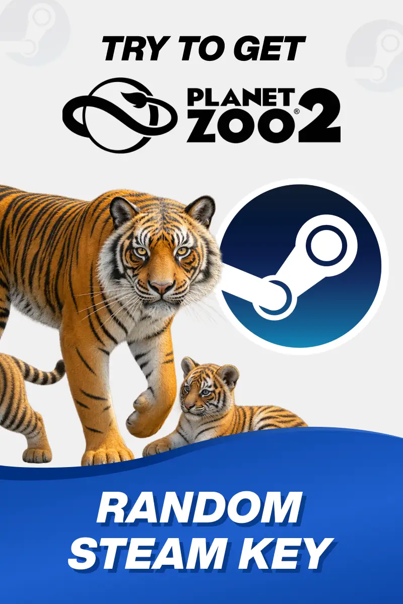 Try to Get Planet Zoo 2 - Random 1 Key (Global) (PC) - Steam - Digital Key