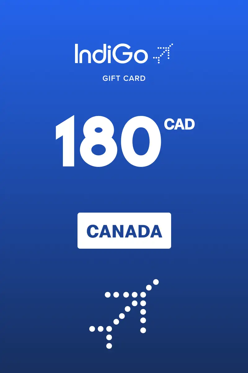 Indigo 180 CAD Gift Card (Canada) - Digital Key
