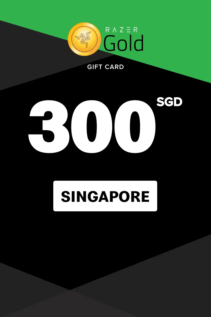 Razer Gold 300 SGD Gift Card (Singapore) - Digital Key