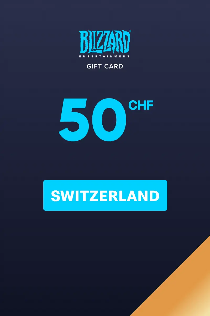 Blizzard 50 CHF Gift Card (Switzerland) - Digital Key