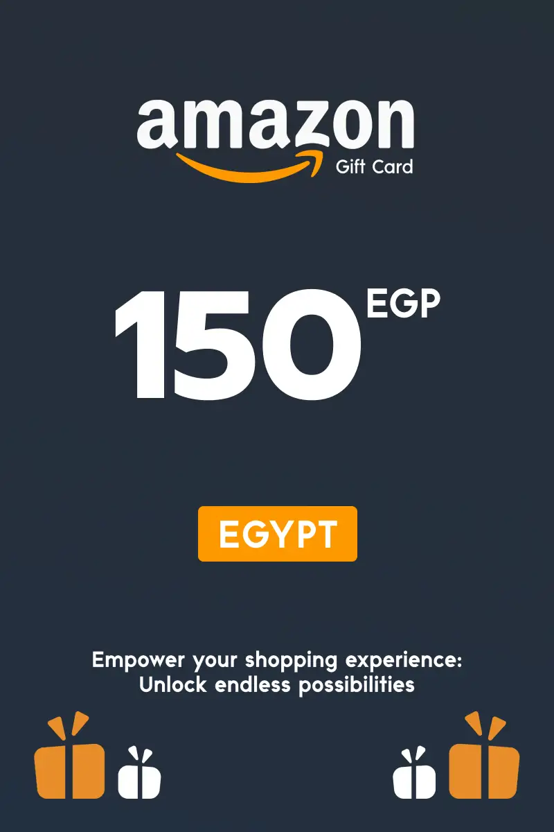 Amazon 150 EGP Gift Card (Egypt) - Digital Key