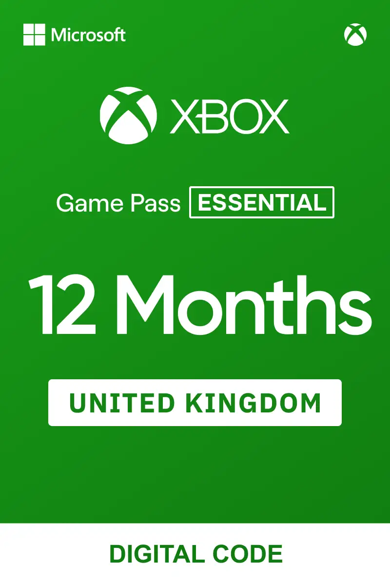 Xbox Game Pass Core (Essential) 12 Months (United Kingdom) - Xbox Live - Digital Key