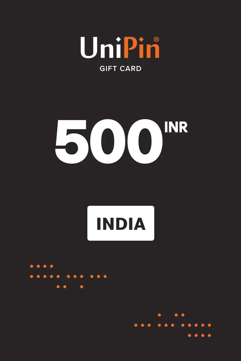 UniPin 500 INR Gift Card (India) - Digital Key