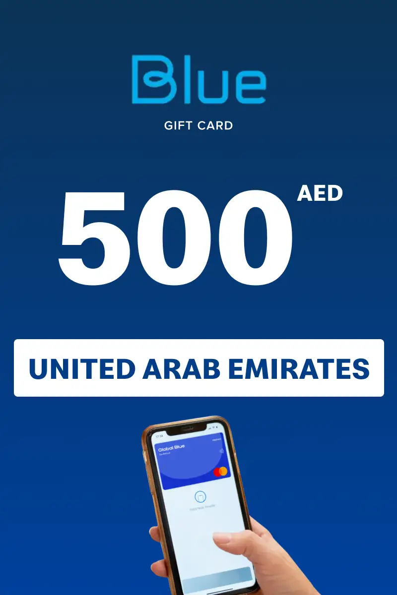 Blue Prepaid 500 AED Gift Card (United Arab Emirates) - Digital Key