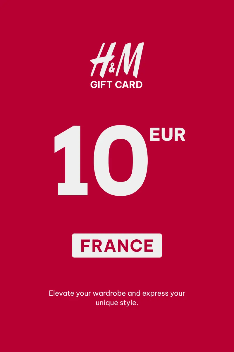 HandM 10 EUR Gift Card (France) - Digital Key