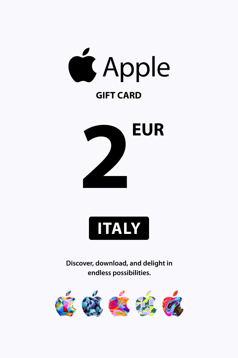 Apple 2 EUR Gift Card (Italy) - Digital Key