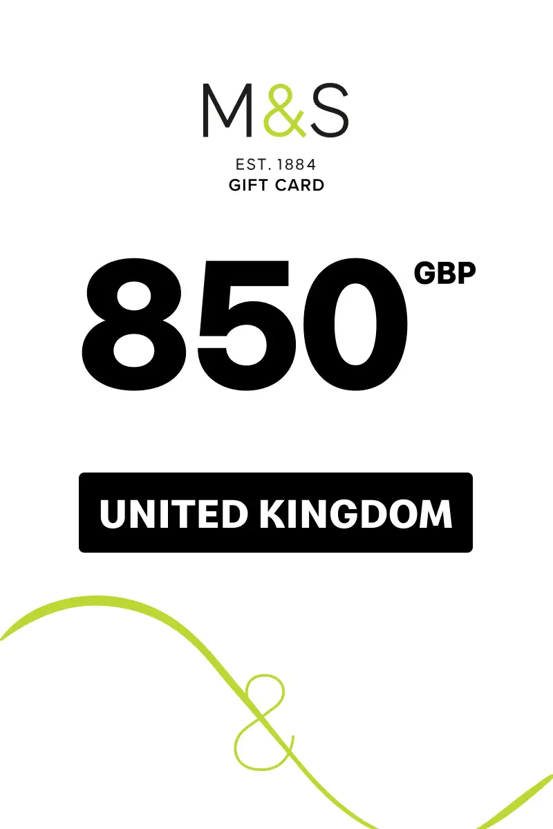Marks and Spencer 850 GBP Gift Card (United Kingdom) - Digital Key