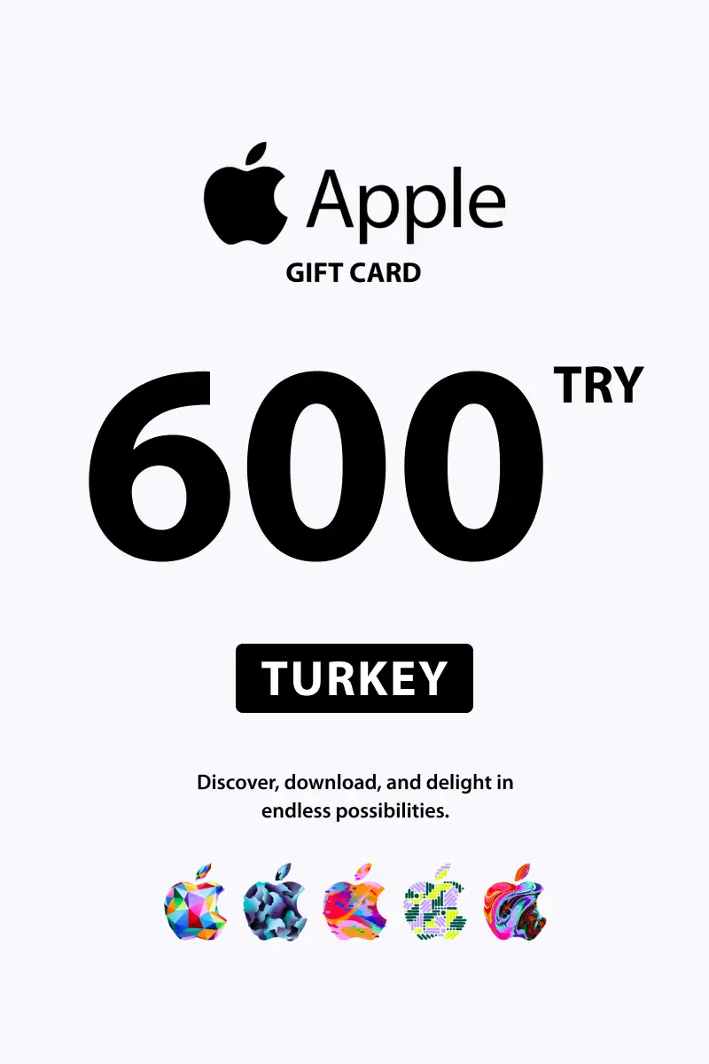 Apple 600 TRY Gift Card (Turkey) - Digital Key