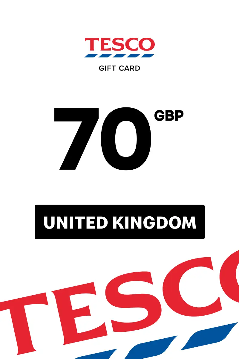 Tesco 70 GBP Gift Card (United Kingdom) - Digital Key