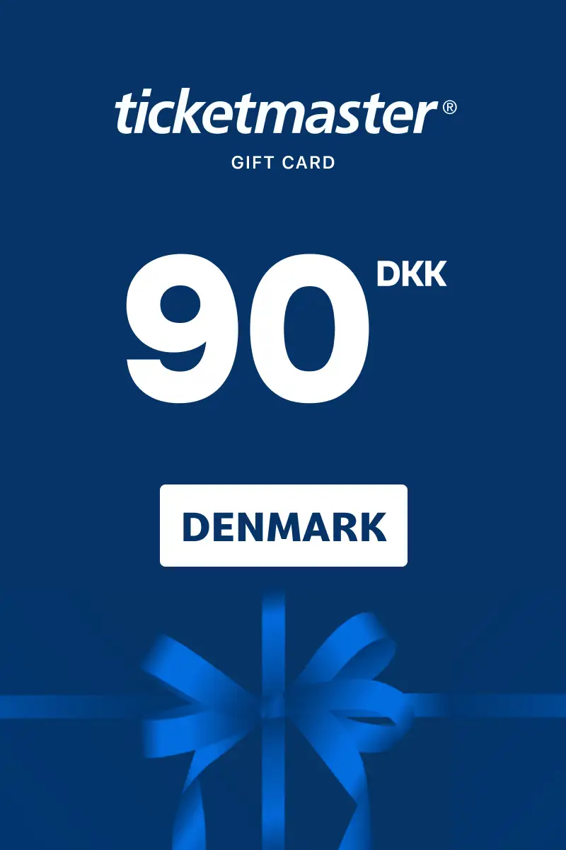 Ticketmaster 90 DKK Gift Card (Denmark) - Digital Key